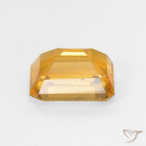 Citrine Gemstone in 8 x 6 mm (calibrated) Size for Sale, Citrine Stone in Golden Orange Color