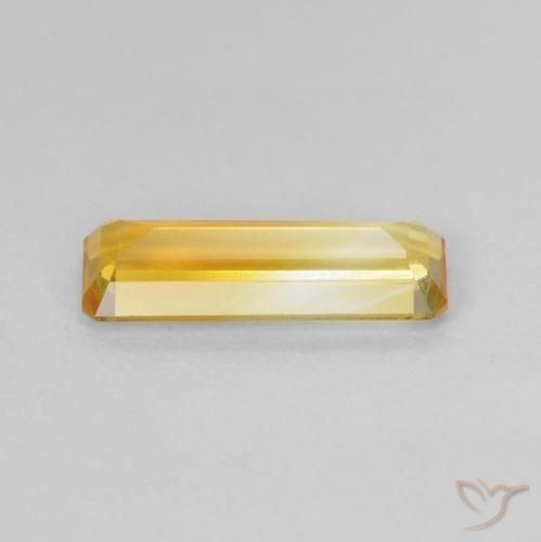 Citrine Gemstone in 12.1 x 4.1 mm Size for Sale, Citrine Stone in Medium Golden Color