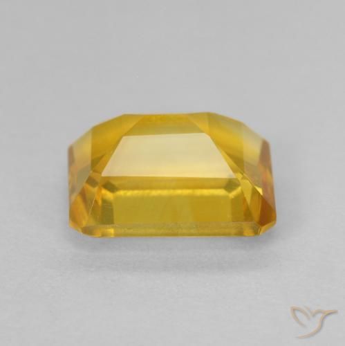 Citrine Gemstone in 8 x 6 mm (calibrated) Size for Sale, Citrine Stone in Golden Color