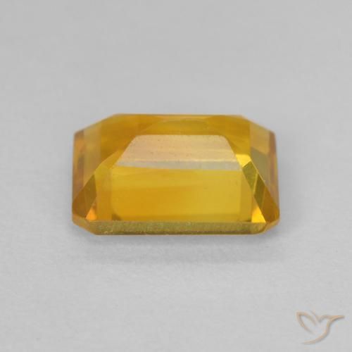 Citrine Gemstone in 8 x 6 mm (calibrated) Size for Sale, Citrine Stone in Dark Golden Color