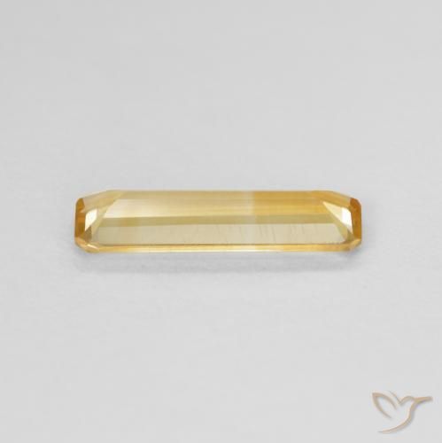 Citrine Gemstone in 11.9 x 3.9 mm Size for Sale, Citrine Stone in Golden Color