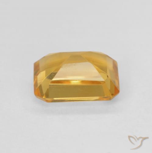 Citrine Gemstone in 8 x 6 mm (calibrated) Size for Sale, Citrine Stone in Golden Color