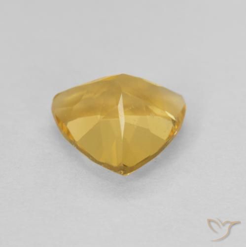 Citrine Gemstone in 7 x 7 mm (calibrated) Size for Sale, Citrine Stone in Golden Color