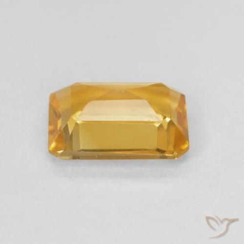 Citrine Gemstone in 8 x 6 mm (calibrated) Size for Sale, Citrine Stone in Golden Color