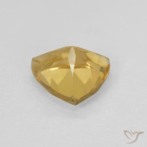 Citrine Gemstone in 7 x 7 mm (calibrated) Size for Sale, Citrine Stone in Golden Color
