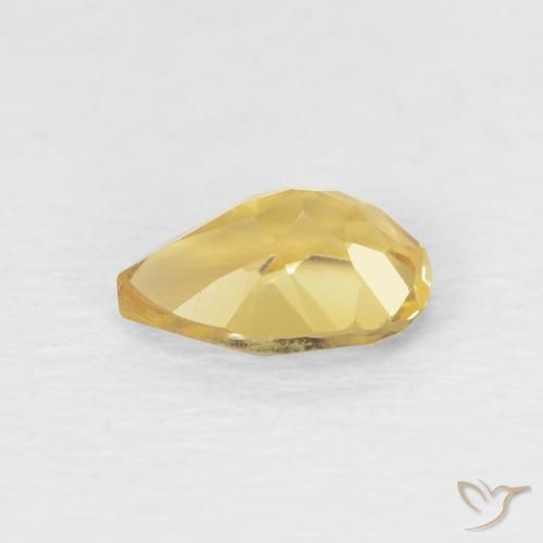 Citrine Gemstone in 7 x 5 mm (calibrated) Size for Sale, Citrine Stone in Golden Orange Color