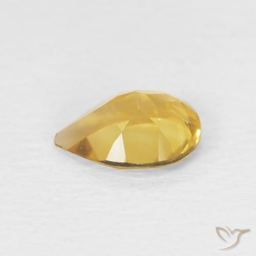 Citrine Gemstone in 7 x 5 mm (calibrated) Size for Sale, Citrine Stone in Light Golden Color