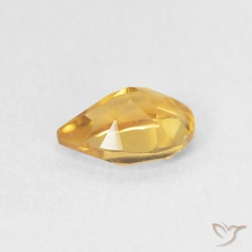 Citrine Gemstone in 7 x 5 mm (calibrated) Size for Sale, Citrine Stone in Golden Color