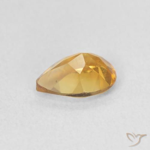 Citrine Gemstone in 7 x 5 mm (calibrated) Size for Sale, Citrine Stone in Golden Color
