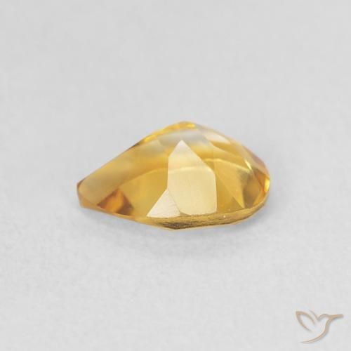 Citrine Gemstone in 7 x 5 mm (calibrated) Size for Sale, Citrine Stone in Golden Color