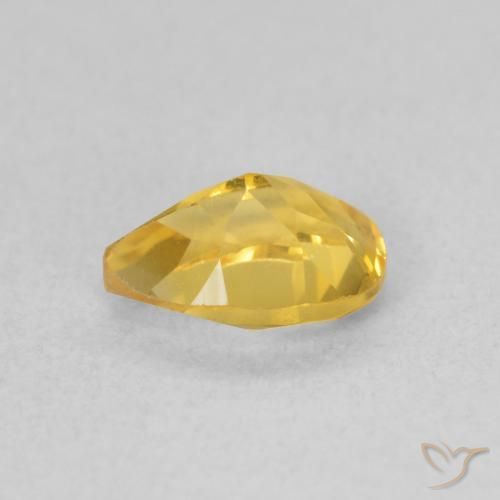 Citrine Gemstone in 7 x 5 mm (calibrated) Size for Sale, Citrine Stone in Golden Orange Color