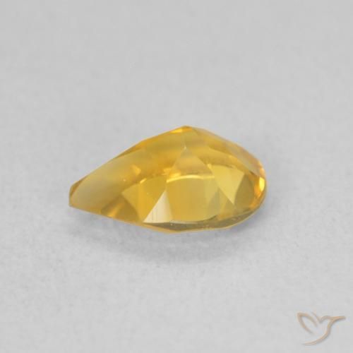 Citrine Gemstone in 7 x 5 mm (calibrated) Size for Sale, Citrine Stone in Golden Color