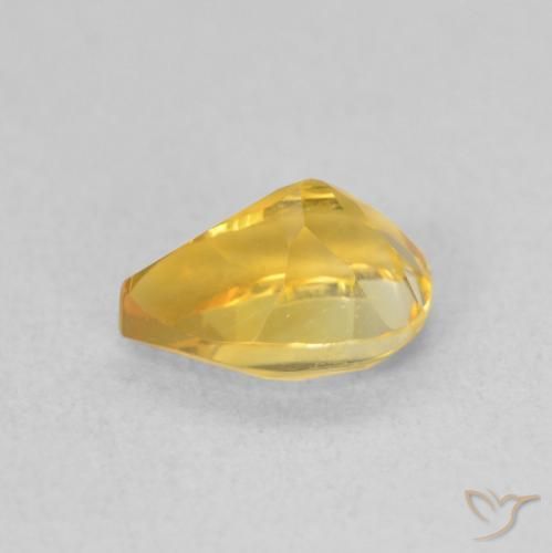 Citrine Gemstone in 7 x 5 mm (calibrated) Size for Sale, Citrine Stone in Bright Gold Color