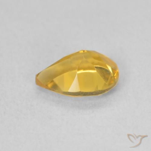 Citrine Gemstone in 7 x 5 mm (calibrated) Size for Sale, Citrine Stone in Golden Color