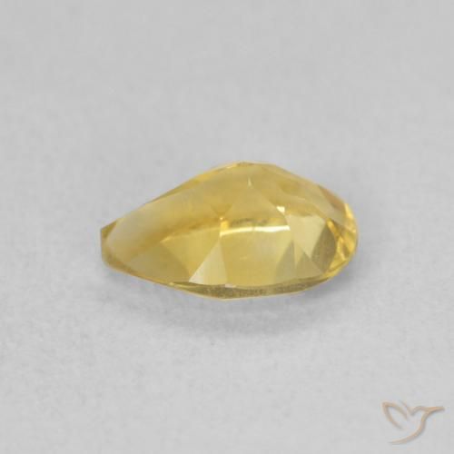 Citrine Gemstone in 7 x 5 mm (calibrated) Size for Sale, Citrine Stone in Medium Golden Color