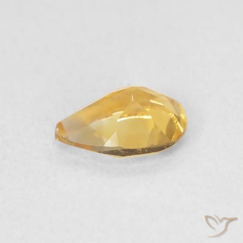 Citrine Gemstone in 7 x 5 mm (calibrated) Size for Sale, Citrine Stone in Golden Color