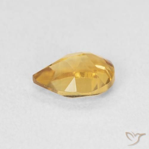 Citrine Gemstone in 7 x 5 mm (calibrated) Size for Sale, Citrine Stone in Golden Color