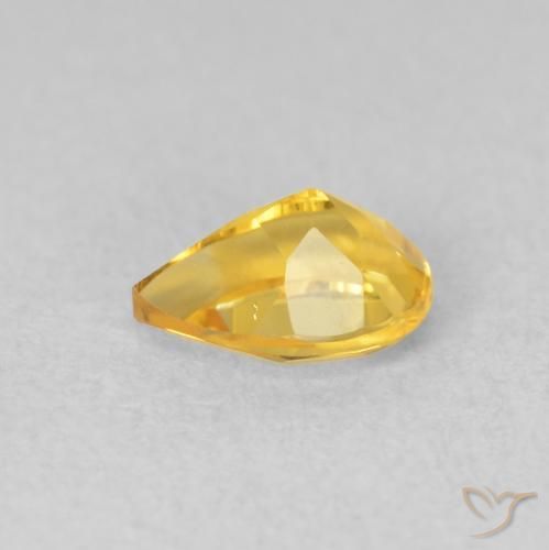 Citrine Gemstone in 7 x 5 mm (calibrated) Size for Sale, Citrine Stone in Golden Color