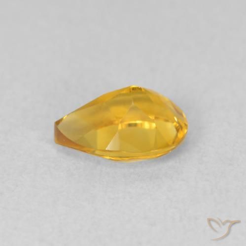 Citrine Gemstone in 7 x 5 mm (calibrated) Size for Sale, Citrine Stone in Golden Color