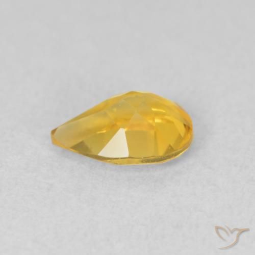Citrine Gemstone in 7 x 5 mm (calibrated) Size for Sale, Citrine Stone in Golden Color