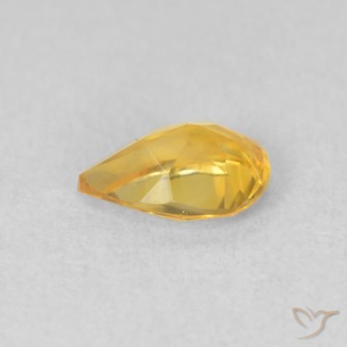 Citrine Gemstone in 7 x 5 mm (calibrated) Size for Sale, Citrine Stone in Golden Color