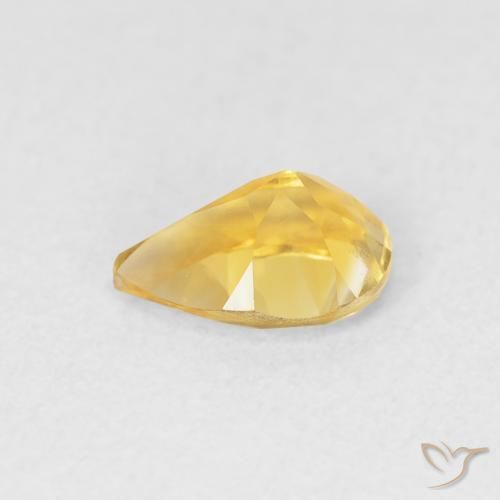 Citrine Gemstone in 7 x 5 mm (calibrated) Size for Sale, Citrine Stone in Golden Color