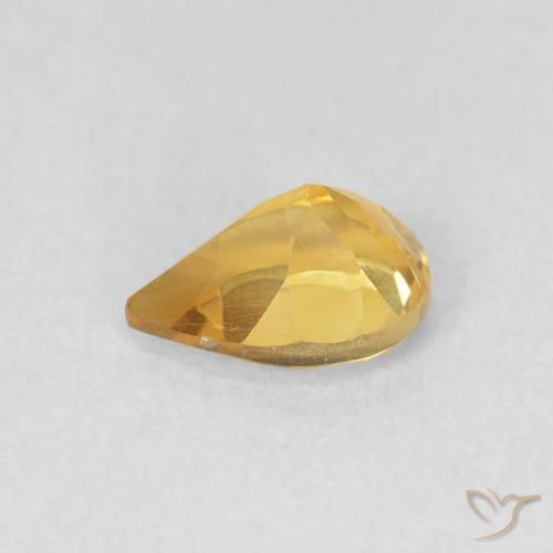Citrine Gemstone in 7 x 5 mm (calibrated) Size for Sale, Citrine Stone in Golden Color