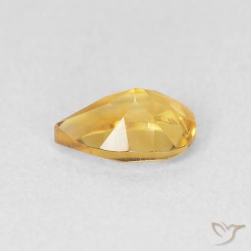 Citrine Gemstone in 7 x 5 mm (calibrated) Size for Sale, Citrine Stone in Golden Color