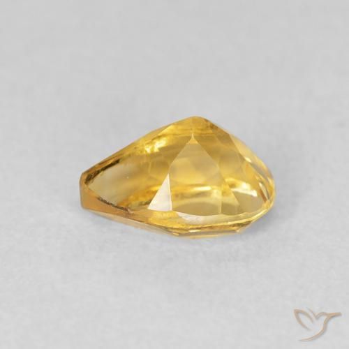 Citrine Gemstone in 7 x 5 mm (calibrated) Size for Sale, Citrine Stone in Golden Color