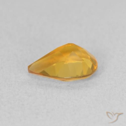 Citrine Gemstone in 7 x 5 mm (calibrated) Size for Sale, Citrine Stone in Golden Orange Color