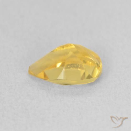 Citrine Gemstone in 7 x 5 mm (calibrated) Size for Sale, Citrine Stone in Golden Orange Color