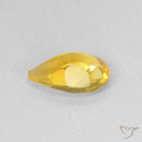 Citrine Gemstone in 7 x 5 mm (calibrated) Size for Sale, Citrine Stone in Golden-Orange Color
