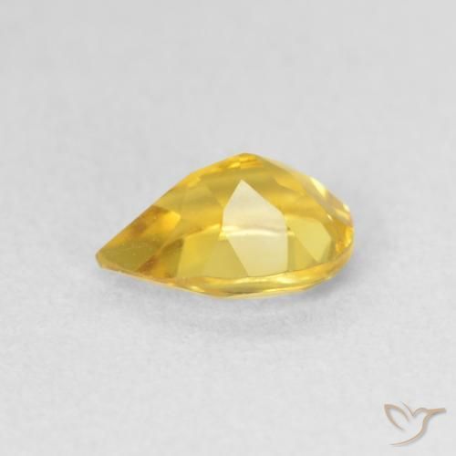 Citrine Gemstone in 7 x 5 mm (calibrated) Size for Sale, Citrine Stone in Golden Orange Color