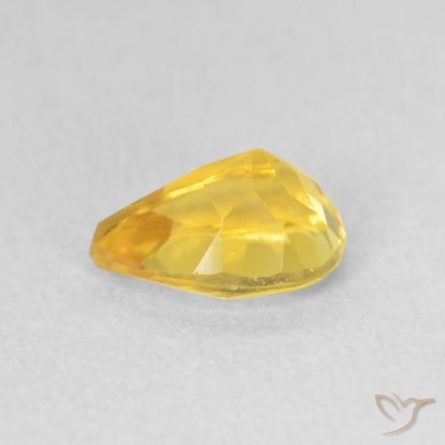 Citrine Gemstone in 7 x 5 mm (calibrated) Size for Sale, Citrine Stone in Golden Orange Color