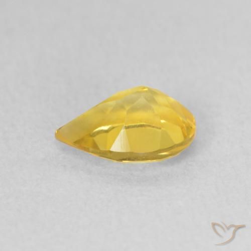 Citrine Gemstone in 7 x 5 mm (calibrated) Size for Sale, Citrine Stone in Golden Orange Color