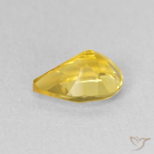 Citrine Gemstone in 7 x 5 mm (calibrated) Size for Sale, Citrine Stone in Tuscany Yellow Color