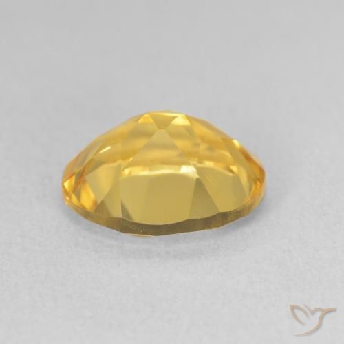 Citrine Gemstone in 11 x 9 mm (calibrated) Size for Sale, Citrine Stone in Golden Color