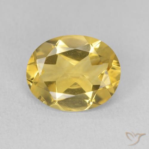 2.82ct Natural Golden Orange Citrine, Oval, VVS-VS