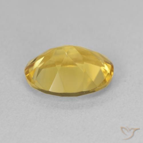 Citrine Gemstone in 11 x 9 mm (calibrated) Size for Sale, Citrine Stone in Golden Orange Color