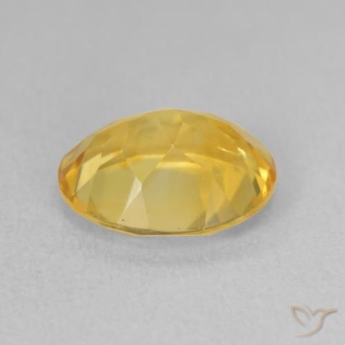 Citrine Gemstone in 11 x 9 mm (calibrated) Size for Sale, Citrine Stone in Golden Orange Color