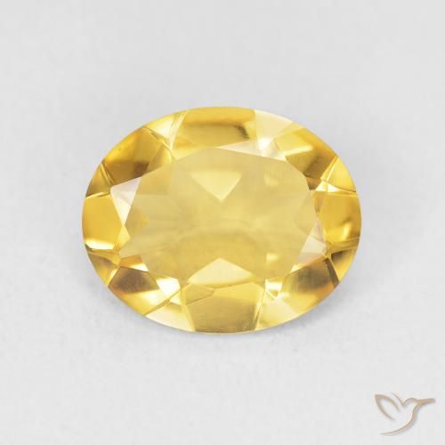 2.71ct Natural Golden Citrine, Oval, VVS