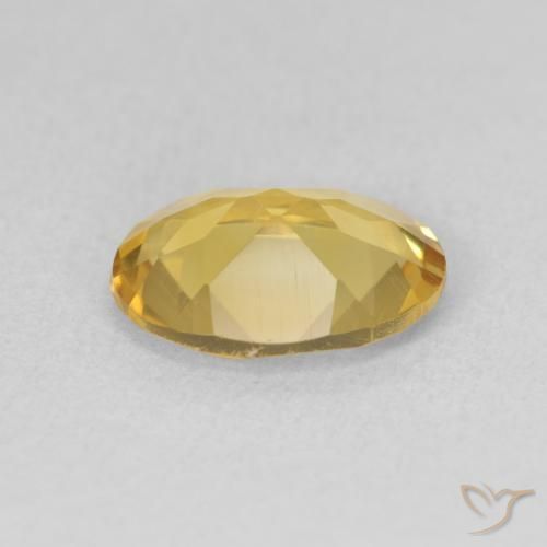 Citrine Gemstone in 11 x 9 mm (calibrated) Size for Sale, Citrine Stone in Golden Color