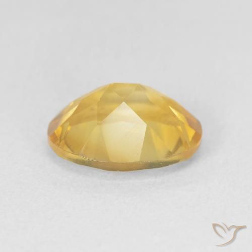 Citrine Gemstone in 11 x 9 mm (calibrated) Size for Sale, Citrine Stone in Golden Color