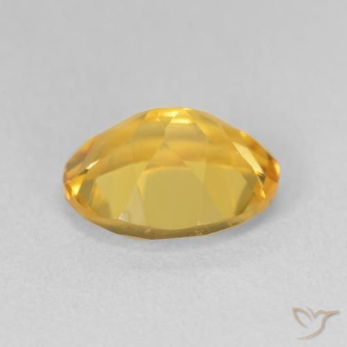 Citrine Gemstone in 11 x 9 mm (calibrated) Size for Sale, Citrine Stone in Golden Color