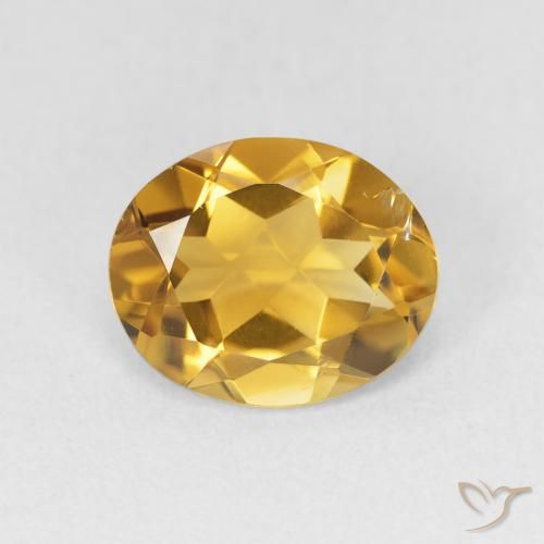 2.79ct Natural Golden Citrine, Oval, VVS