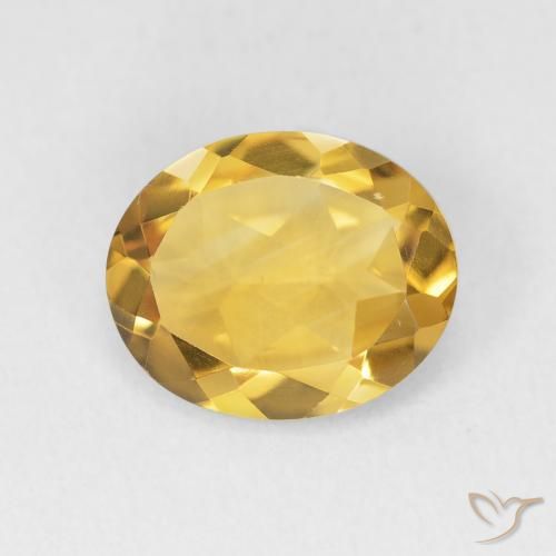 2.78ct Natural Golden Citrine, Oval, VVS