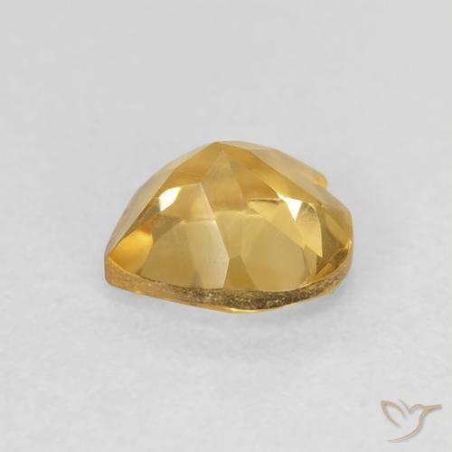 Citrine Gemstone in 6 x 6 mm (calibrated) Size for Sale, Citrine Stone in Golden Color