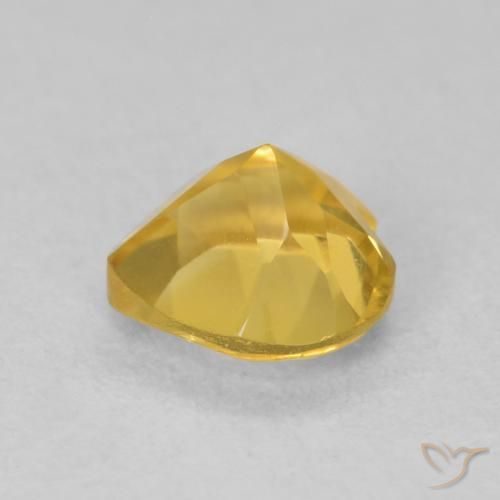 Citrine Gemstone in 6 x 6 mm (calibrated) Size for Sale, Citrine Stone in Golden Orange Color