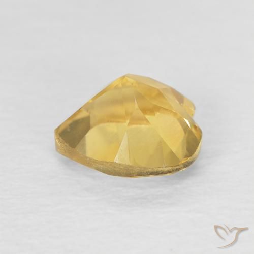 Citrine Gemstone in 6 x 6 mm (calibrated) Size for Sale, Citrine Stone in Bright Gold Color