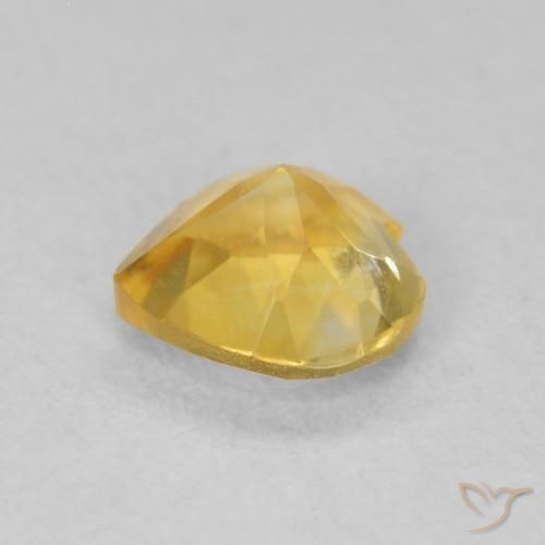 Citrine Gemstone in 6 x 6 mm (calibrated) Size for Sale, Citrine Stone in Golden Color